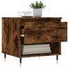vidaXL Coffee Tables 2 pcs Smoked Oak 50x46x50 cm Engineered Wood