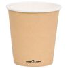 vidaXL Coffee Paper Cups 200 ml 100 pcs Brown