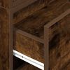 vidaXL Cabinets with 2 Drawers 2 pcs Smoked Oak 60x31x40 cm Engineered Wood