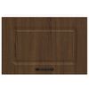 vidaXL Kitchen Wall Cabinet Kalmar Brown Oak Engineered Wood