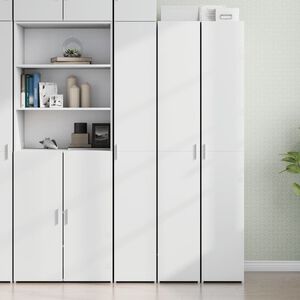 vidaXL Highboard White 30x42,5x185 cm Engineered Wood