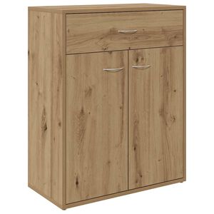 vidaXL Sideboard Artisan Oak 60x30x75 cm Engineered Wood