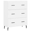vidaXL Highboard White 69.5x34x180 cm Engineered Wood