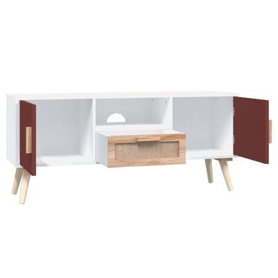 vidaXL TV Cabinet with Doors 105x30x45 cm Engineered Wood