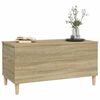 vidaXL Coffee Table Sonoma Oak 90x44.5x45 cm Engineered Wood