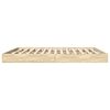 vidaXL Bed Frame without Mattress Sonoma Oak 200x200 cm Engineered Wood