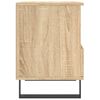 vidaXL Bedside Cabinet Sonoma Oak 40x35x50 cm Engineered Wood