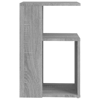 vidaXL Side Table Grey Sonoma 36x30x56 cm Engineered Wood