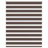 vidaXL Zebra Blind 120 x 175 cm Coffee