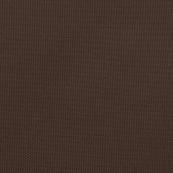 vidaXL Sunshade Sail Oxford Fabric Triangular 3x3x4.24 m Brown