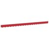 vidaXL Awning Valance Red 430 x 20 cm Canvas