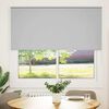 vidaXL Roller Blind Blackout Light Grey 165x130 cm Fabric Width 161.6 cm Polyester