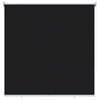 vidaXL Outdoor Roller Blind UV Protection Black 120 x 230 cm (W x H)