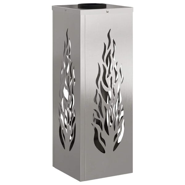 vidaXL Solar LED Pathway Light 2 pcs Rusty Weathering Steel