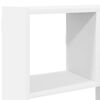 vidaXL Wall Cube Shelf 12 Compartments White Engineered Wood