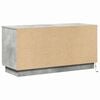 vidaXL TV Cabinet Concrete Grey 100 x 38 x 49 cm Engineered Wood