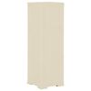 vidaXL Plastic Cabinet 40x43x125 cm Wood Design Angora White