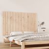 vidaXL Wall Headboard 147x3x90 cm Solid Wood Pine