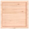 vidaXL Bathroom Countertop 60x60x(2-4) cm Untreated Solid Wood
