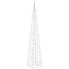 vidaXL Acrylic Decorative LED Light Cone Blue 120 cm