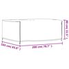 vidaXL Garden Furniture Covers 2 pcs 200x165x80 cm 420D Oxford Fabric