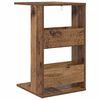 vidaXL Side Table Old Wood 40 x 35 x 60.5 cm Engineered Wood