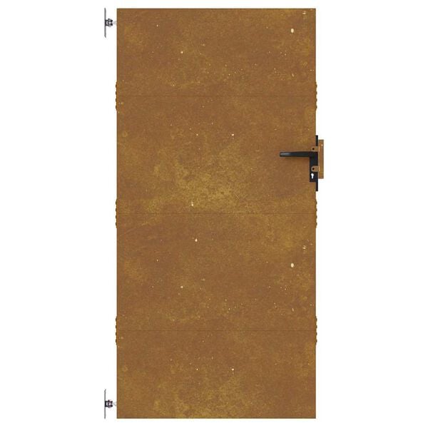 vidaXL Garden Gate 85x175 cm Corten Steel