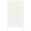 vidaXL Privacy Screen White 100 x 50 x 180 cm Steel