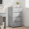 vidaXL Storage Cabinets 2 pcs Concrete Grey 60 x 48 x 105 cm