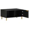 vidaXL Coffee Table Black 80x50x40 cm Engineered Wood