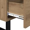 vidaXL Bedside Cabinet Artisan Oak 40 x 40 x 66 cm Engineered Wood