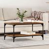 vidaXL Coffee Table Old Wood 80 x 50 x 40 cm Engineered Wood
