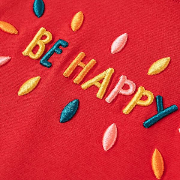 Kids' T-shirt with Long Sleeves Red 104