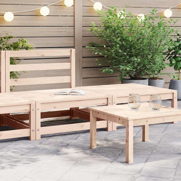 vidaXL 2 Piece Garden Lounge Set Solid Pinewood