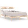 vidaXL Bed Frame without Mattress 120x190 cm Small Double Solid Wood