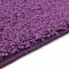 vidaXL Anti-slip Bath Mat Purple 50 x 80 cm PP