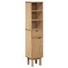 vidaXL Bathroom Cabinet OTTA 35x30x159 cm Solid Wood Pine