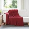 vidaXL Throw Blankets 24 pcs Bordeaux Red 200 x 150 cm Fleece