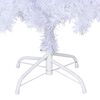 vidaXL Artificial Christmas Tree with Stand White 240 cm PVC and Steel