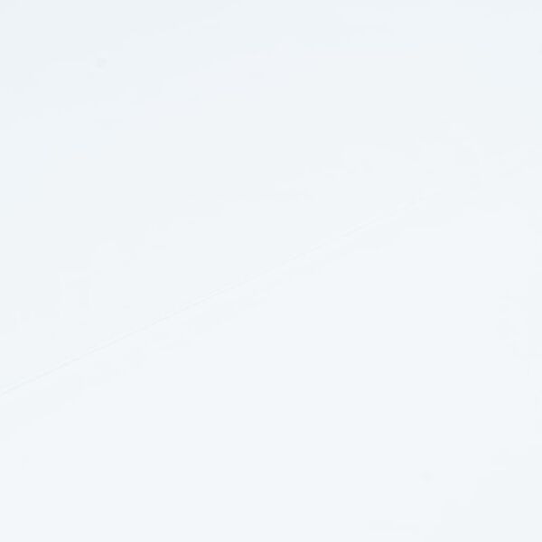 vidaXL Dining Table White 106 cm Solid Rubber Wood