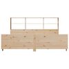 vidaXL Bed Frame without Mattress 180x200 cm Super King Solid Wood Pine