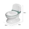 Baninni Potty Trainer with Sound Pippe Green and White