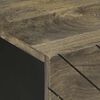 vidaXL Coffee Table Black 100x54x40 cm Solid Wood Mango