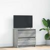 vidaXL TV Cabinet Grey Sonoma 60x35x54 cm Engineered Wood