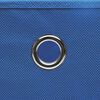 vidaXL Storage Boxes with Covers 10 pcs 28x28x28 cm Blue