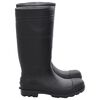 vidaXL Rain Boots Black Size 41 PVC