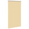 vidaXL Roller Blind Blackout Beige 140x230 cm Fabric Width 136.6 cm Polyester