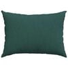 vidaXL Sofa Pillows 2 pcs Dark Green 70 x 50 cm Fabric