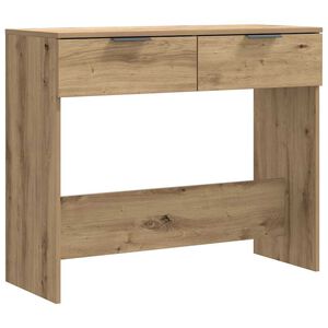 vidaXL Console Table Artisan Oak 90x36x75 cm Engineered Wood