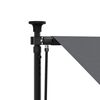 vidaXL Retractable Awning Anthracite 150x150 cm Fabric and Steel